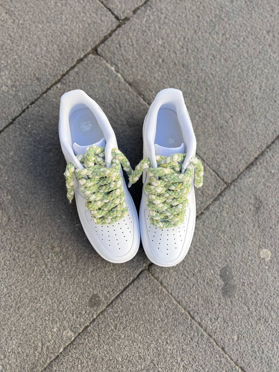 Air Force 1 White Rope Laces Mimetiche