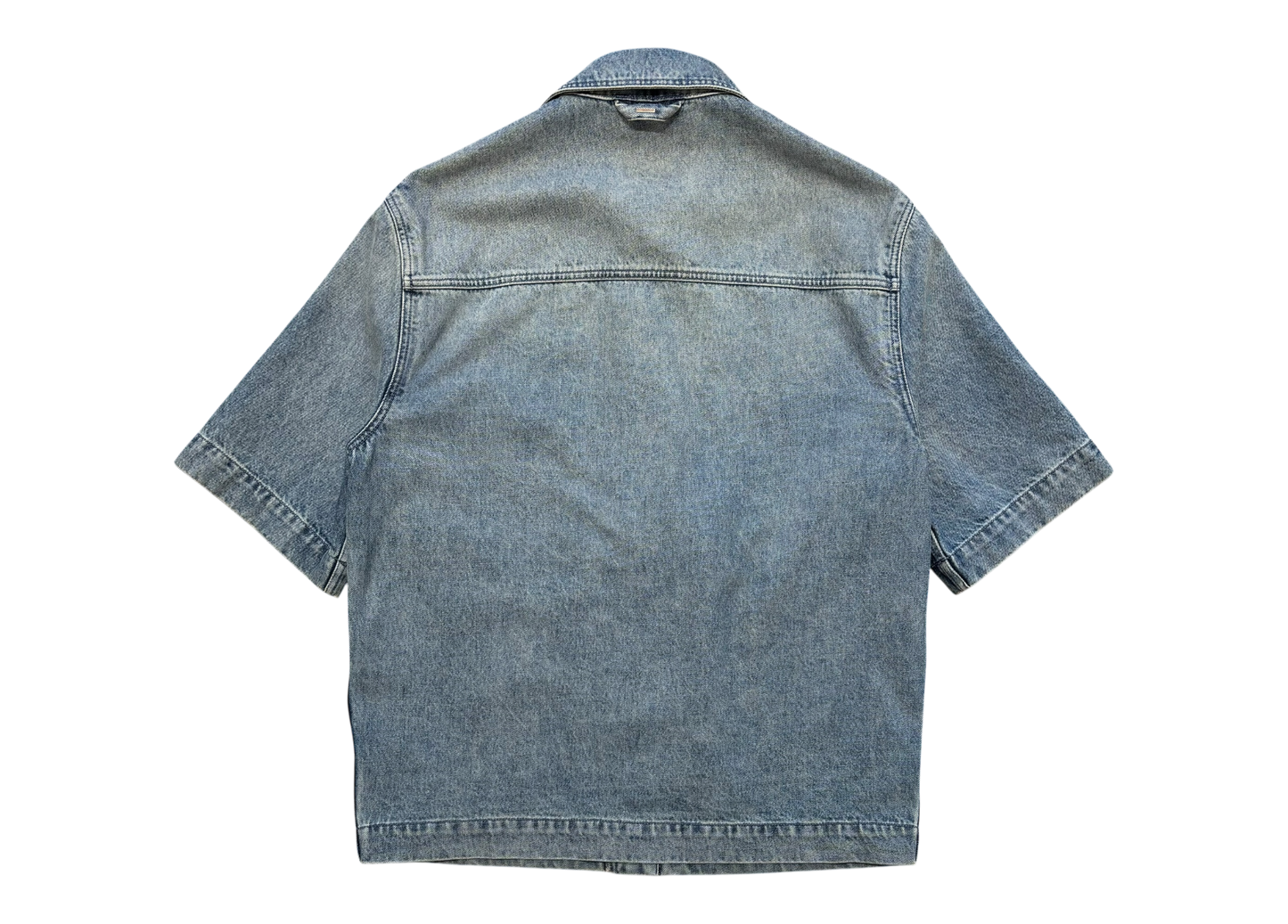 Louis Vuitton Denim Shirt Monogram COND 9.5/10