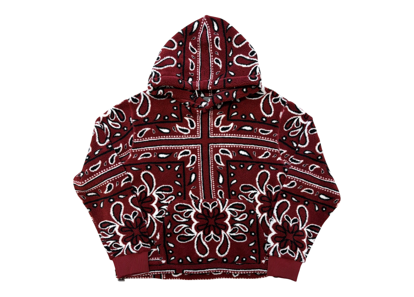 Amiri Hoodie Pile Bandana COND 9/10
