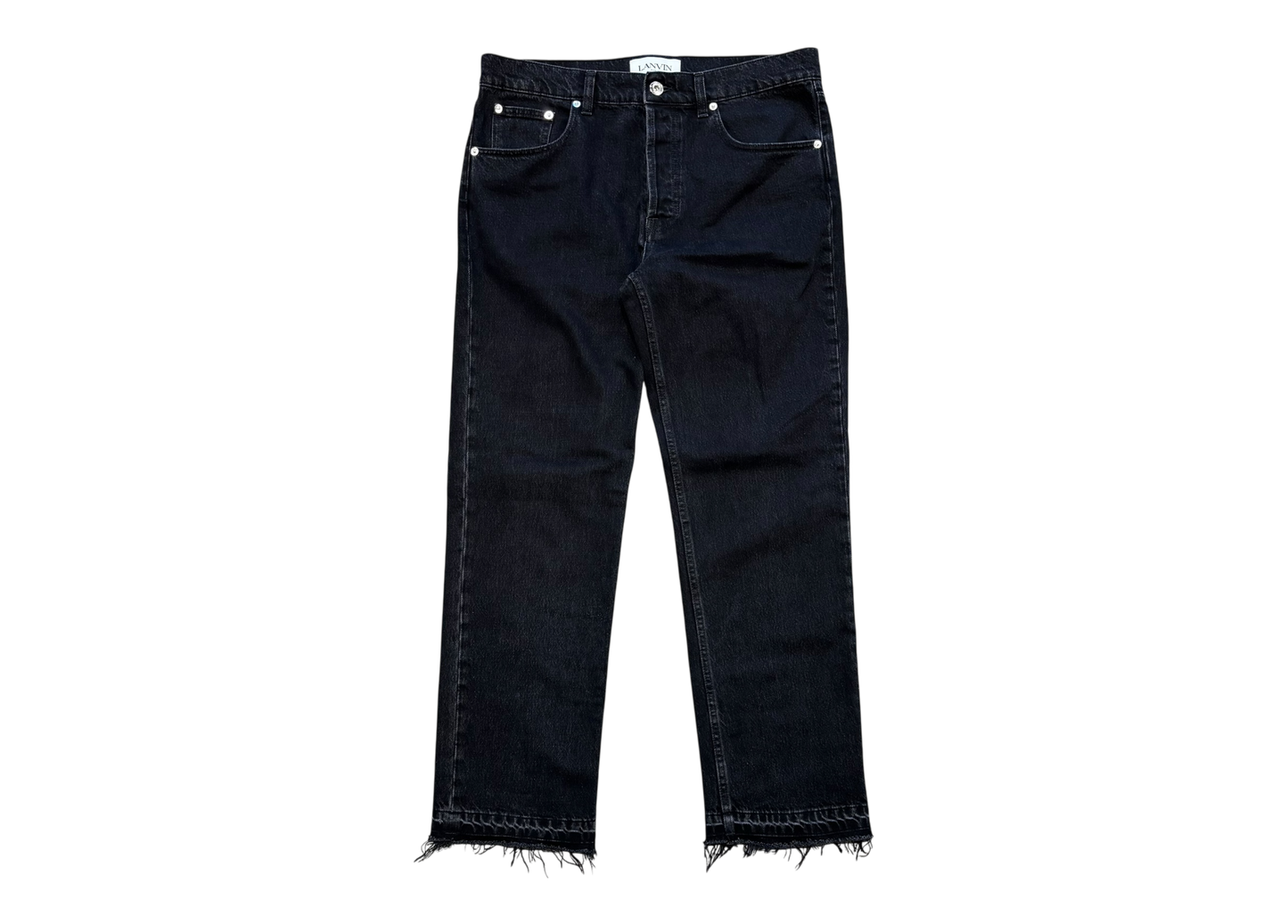 Lanvin Denim Jeans Black COND 9.5/10