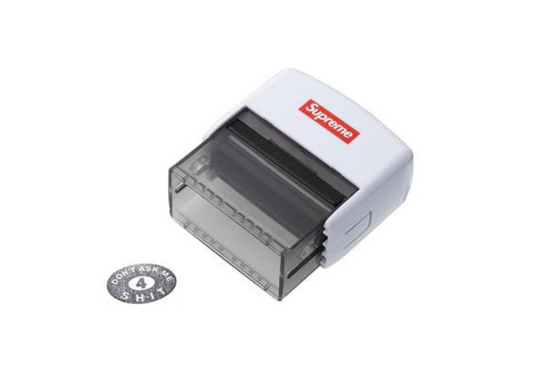 Supreme Dont Ask Me 4 Shit Stamp White