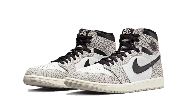 Jordan 1 High White Cement