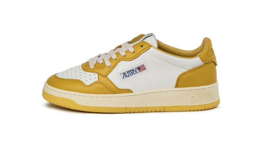 MEDALIST - White / Honey Yellow