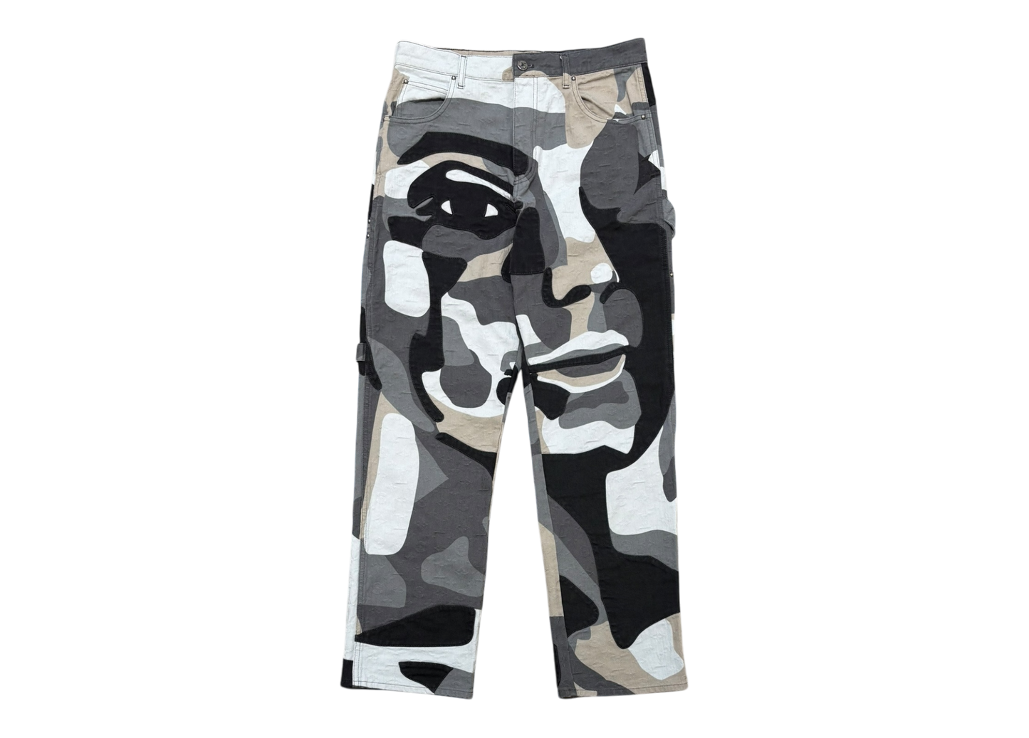Louis Vuitton Denim Jeans Portrait Patchworked COND 9/10