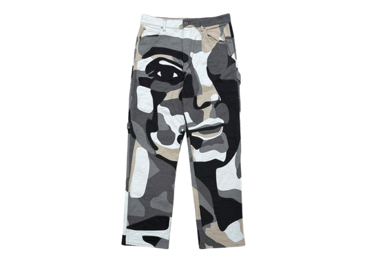 Louis Vuitton Denim Jeans Portrait Patchworked COND 9/10