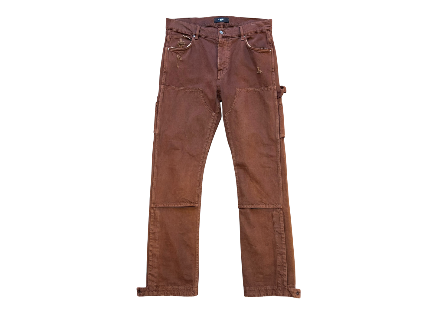 Amiri Denim Jeans Carpenter Flare Brown COND 9.5/10