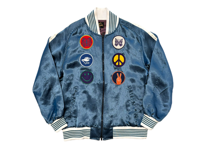 Needles Track Jacket Patch Satin COND NEW