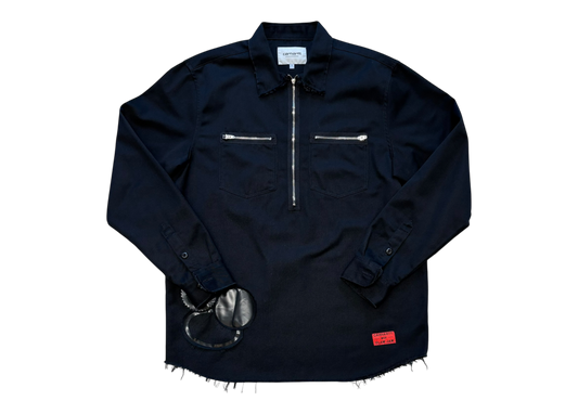 Carhartt Quarter Zip Shirt Slam Jam COND 9/10