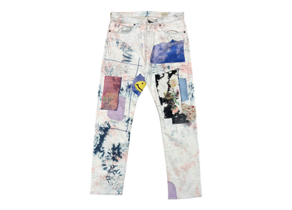 Kapital Kountry Denim Jeans Patchwork COND 9/10