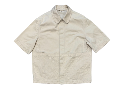 Louis Vuitton Shirt Cream Monogram COND 8.8/10