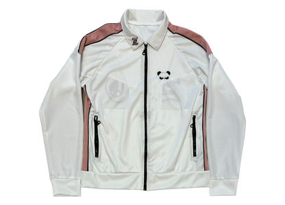 Zoo Track Jacket White Pink