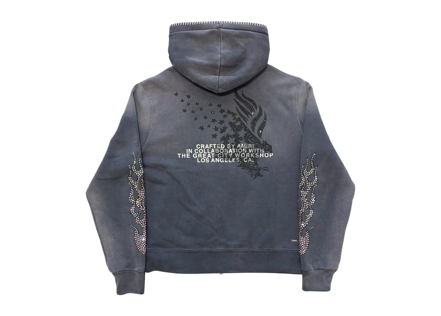 Amiri The Great City Workshop Zip Hoodie COND NEW