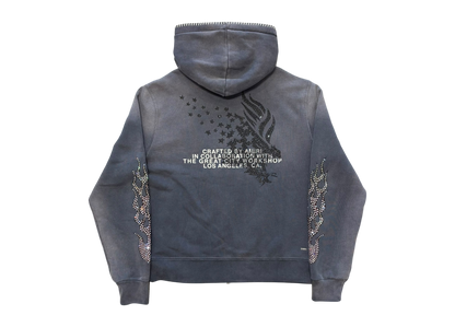 Amiri The Great City Workshop Zip Hoodie COND NEW