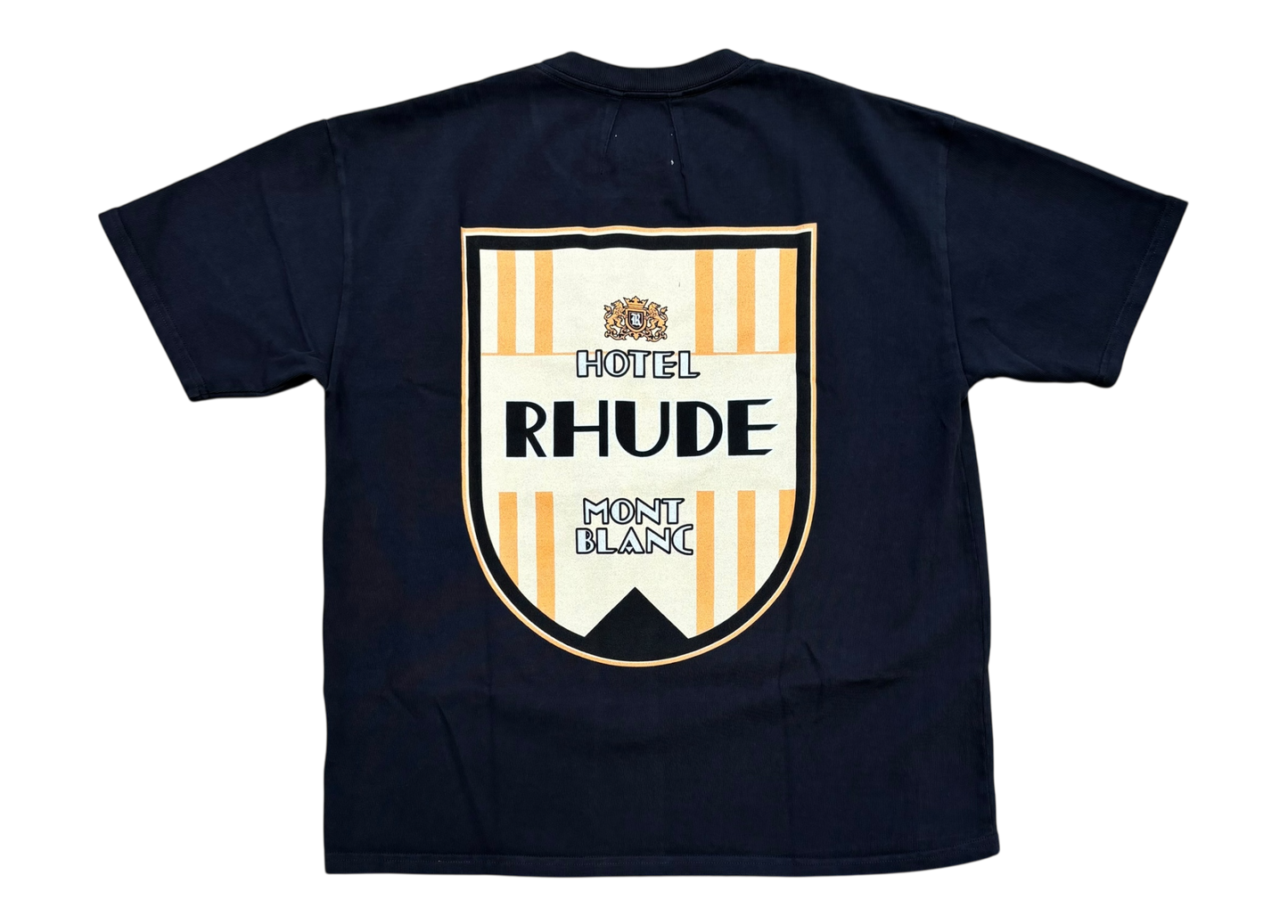 Rhude T-shirt Hotel Mont Blanc COND NEW