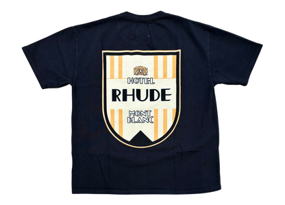 Rhude T-shirt Hotel Mont Blanc COND NEW