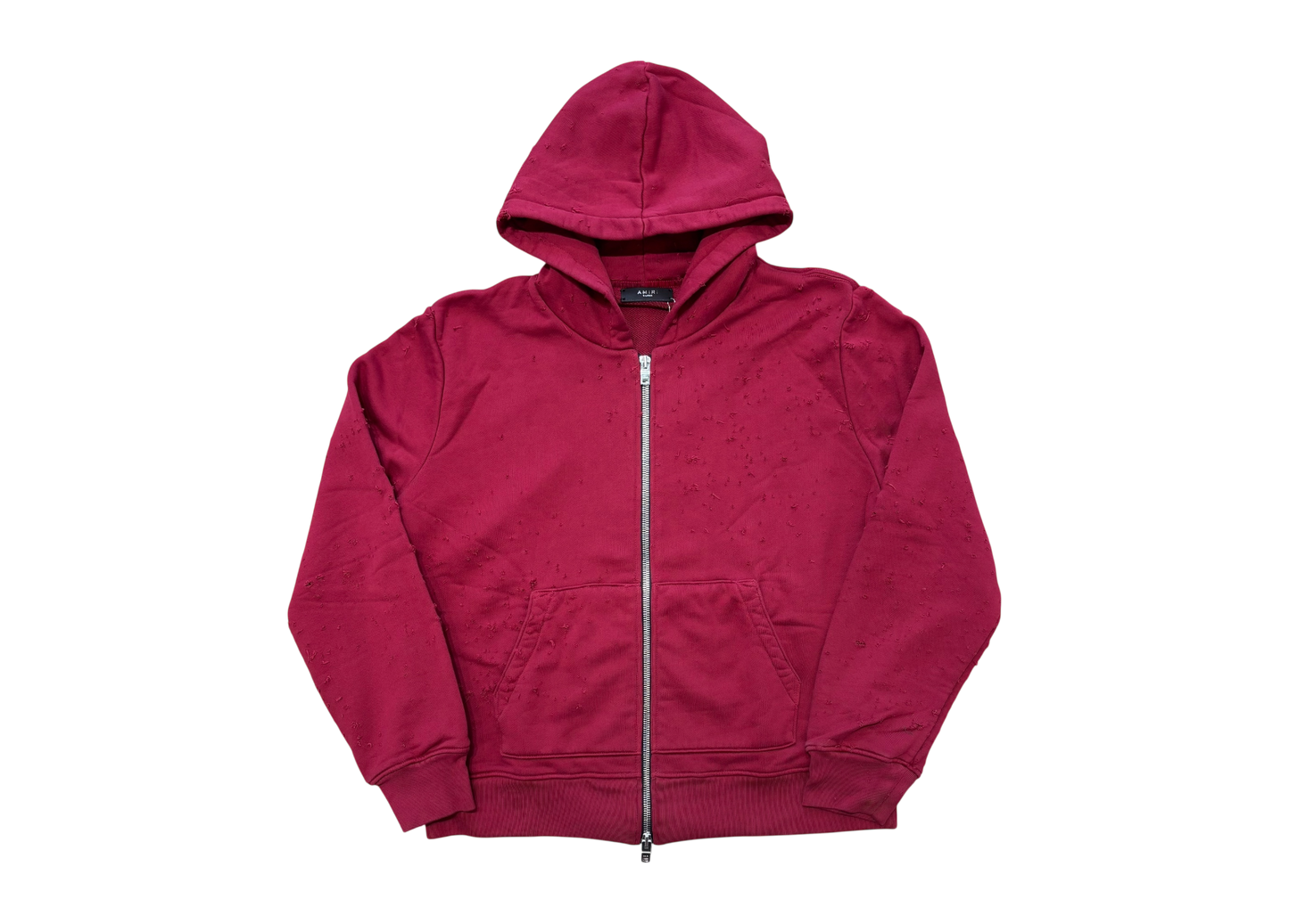 Amiri Zip Hoodie Red COND NEW