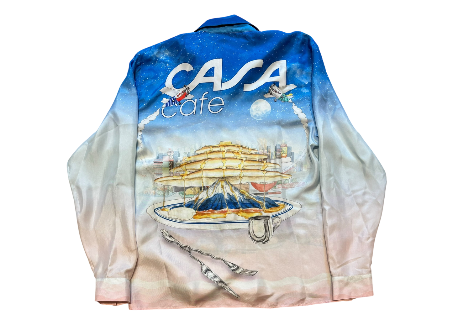 Casablanca Shirt Silk Casa Cafe COND 9/10