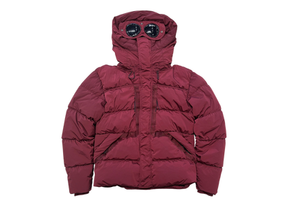 C.P. Company Puffer Goggle Jacket Red COND NEW