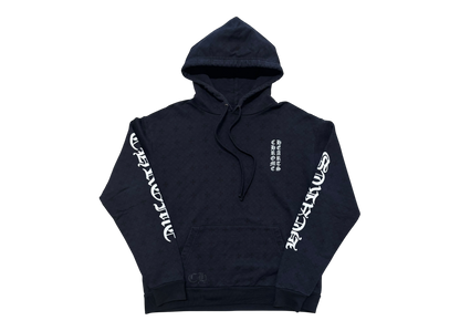 Chrome Hearts Hoodie Black Vertical Logo COND 8.8/10