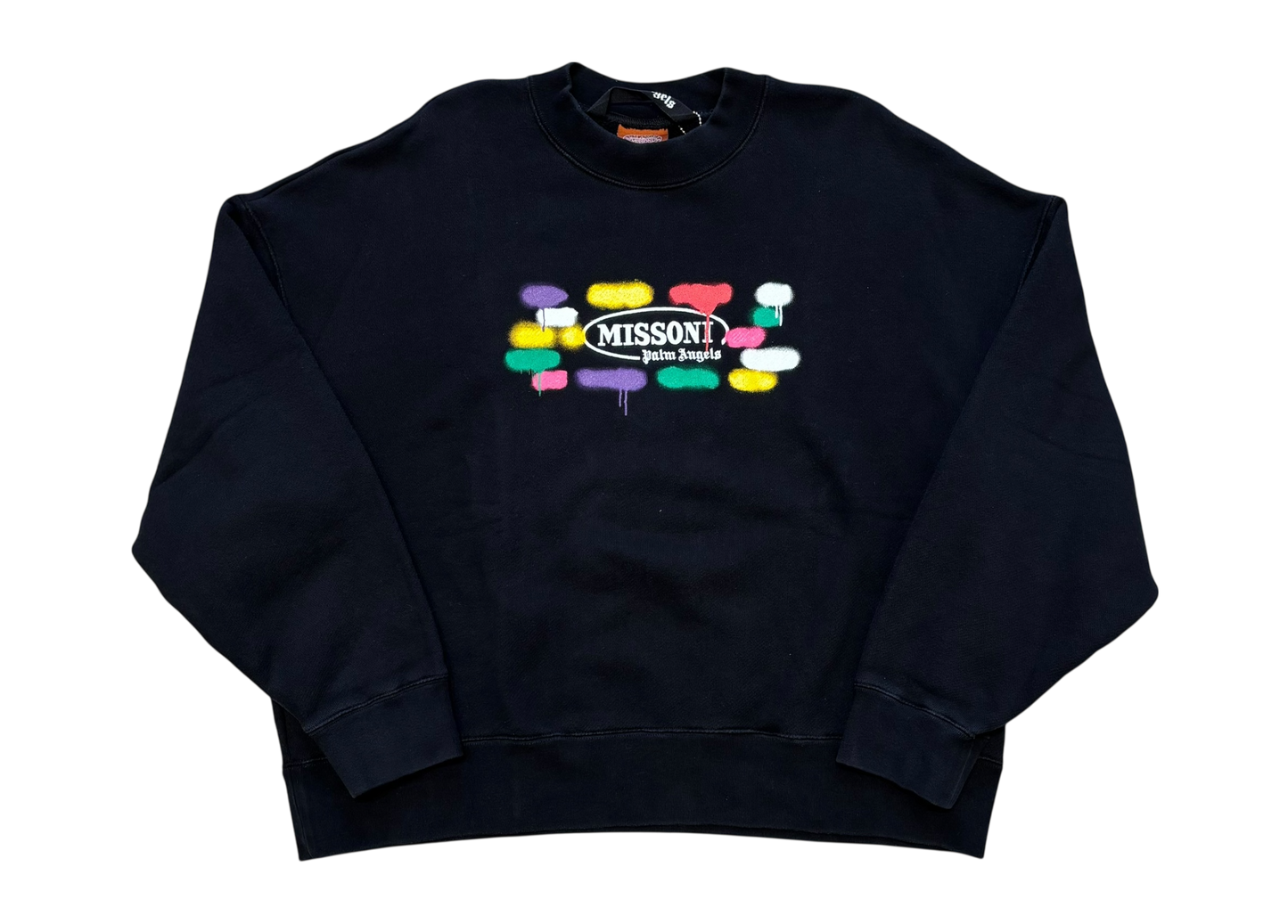 Palm Angels Missoni Crewneck Black COND 9/10