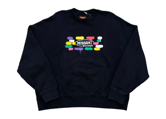 Palm Angels Missoni Crewneck Black COND 9/10