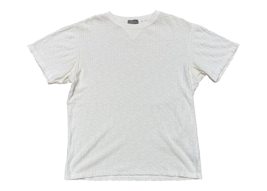 Dior T-shirt Jacquard White COND 8.5/10