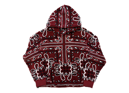 Amiri Hoodie Pile Bandana COND 9/10