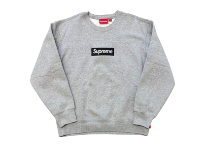 Supreme Crewneck Box Logo Grey COND 9/10