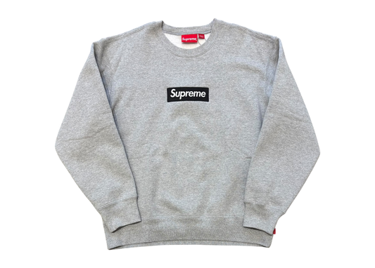Supreme Crewneck Box Logo Grey COND 9/10