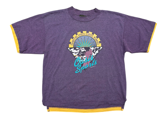Vintage T-shirt Purple Oasis Sport COND 8.8/10