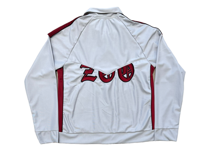 Zoo Track Jacket Grey Red