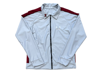 Zoo Track Jacket Grey Red