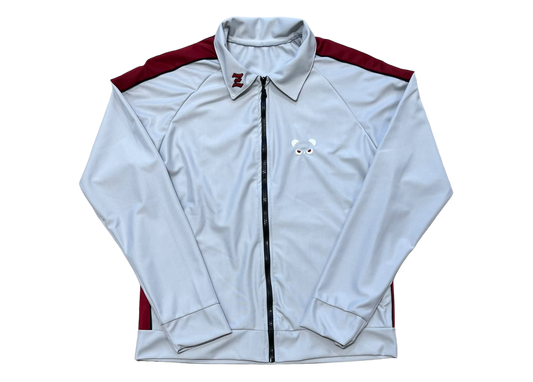 Zoo Track Jacket Grey Red