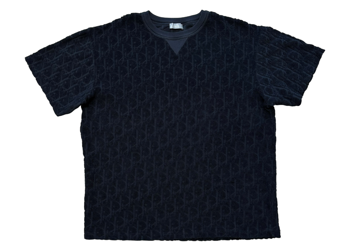 Dior T-shirt Jacquard Black COND 9/10